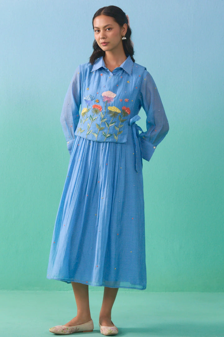 Fluer Bib Dress