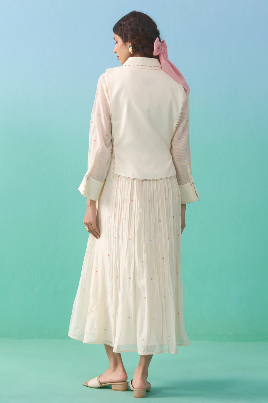 Fluer Bib Dress