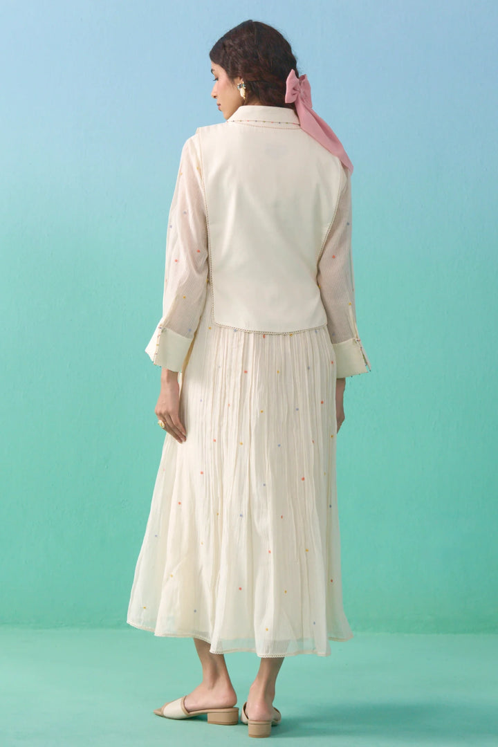 Fluer Bib Dress