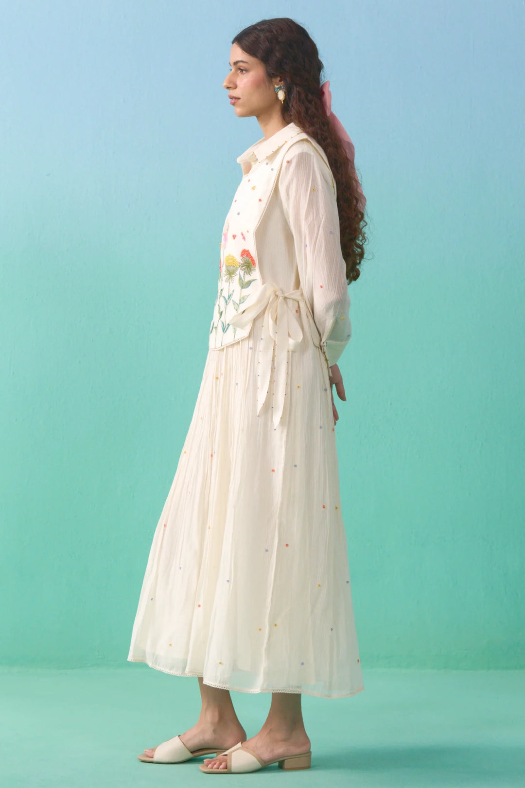 Fluer Bib Dress