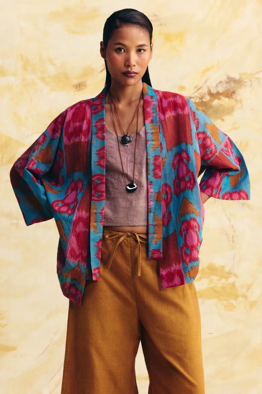 Inertia Linen Kimono