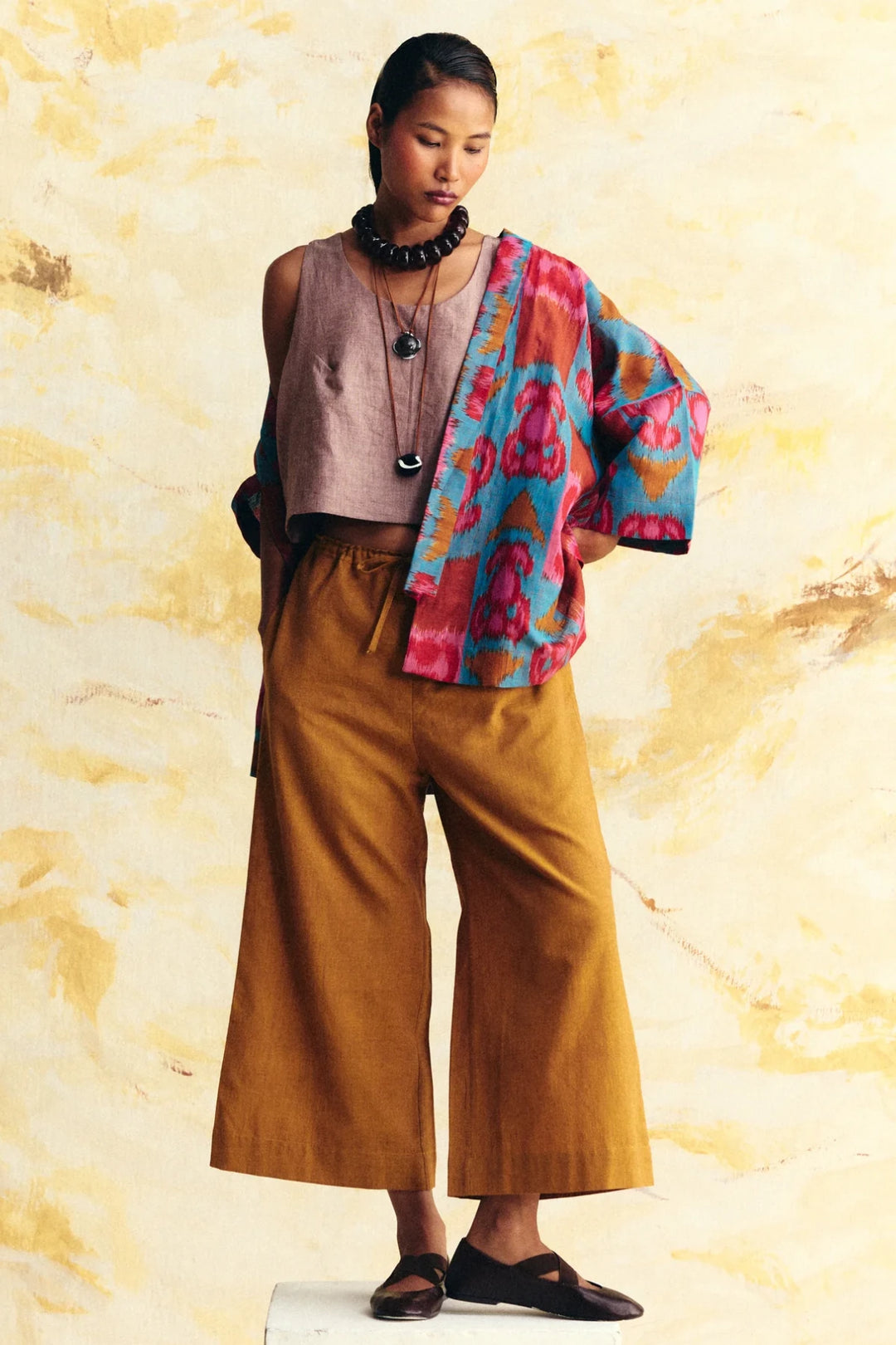Inertia Linen Kimono