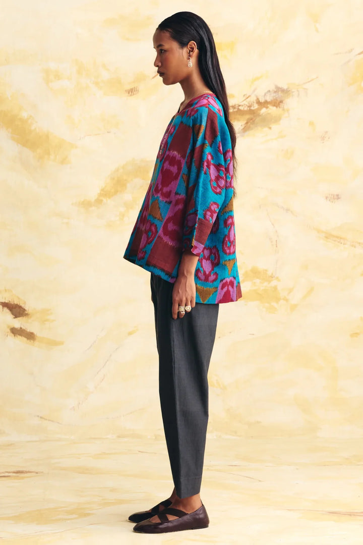 Current Linen Square Cut Shirt Co-ord