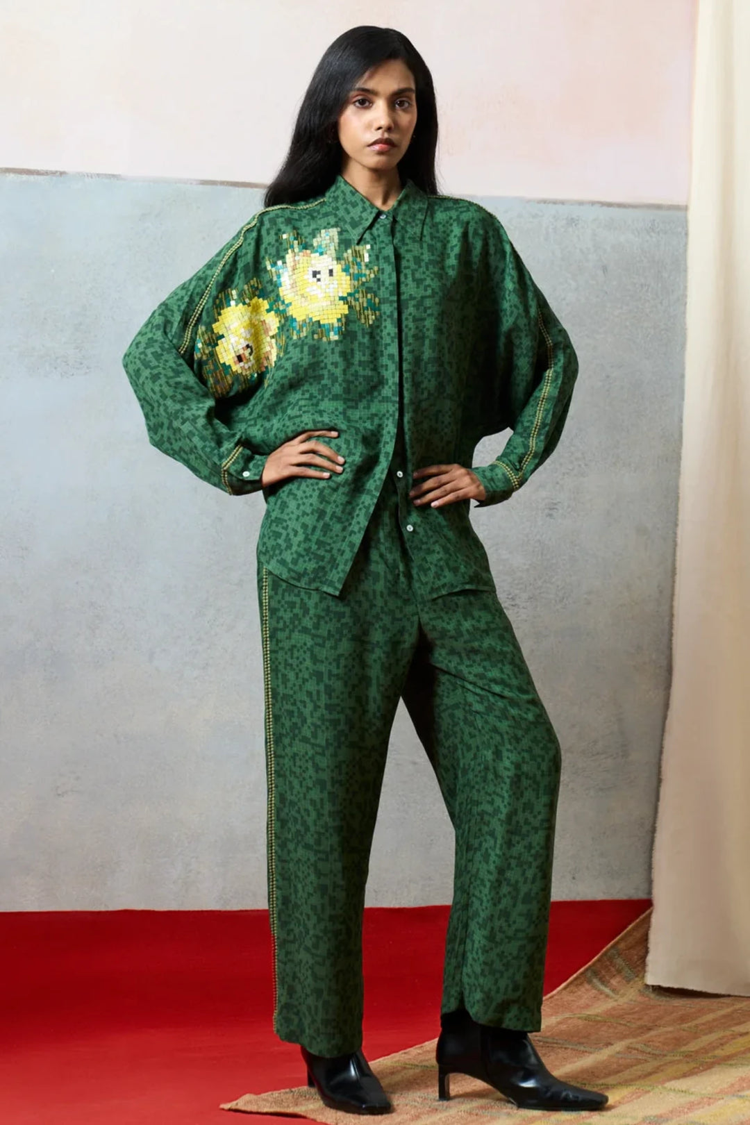 Vis Pants Green