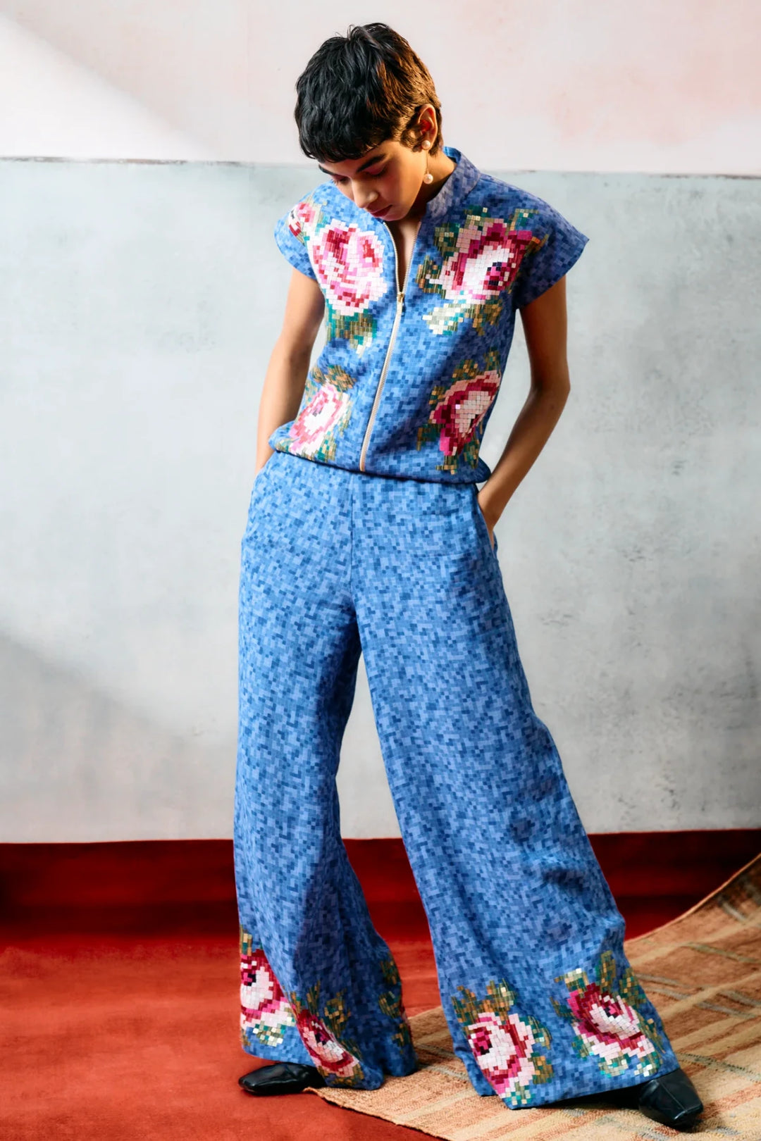 Corsica Pants Blue