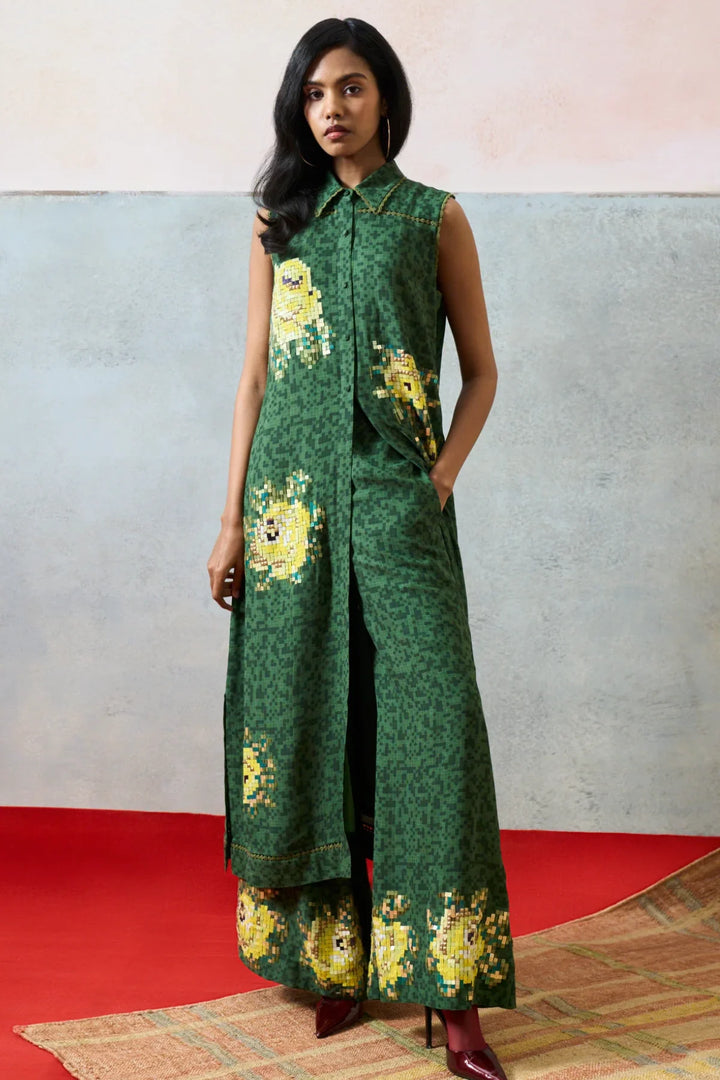 Corsica Pants Green