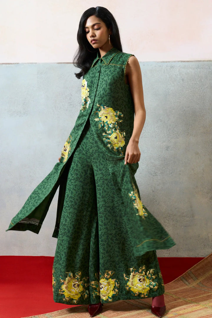 Corsica Pants Green