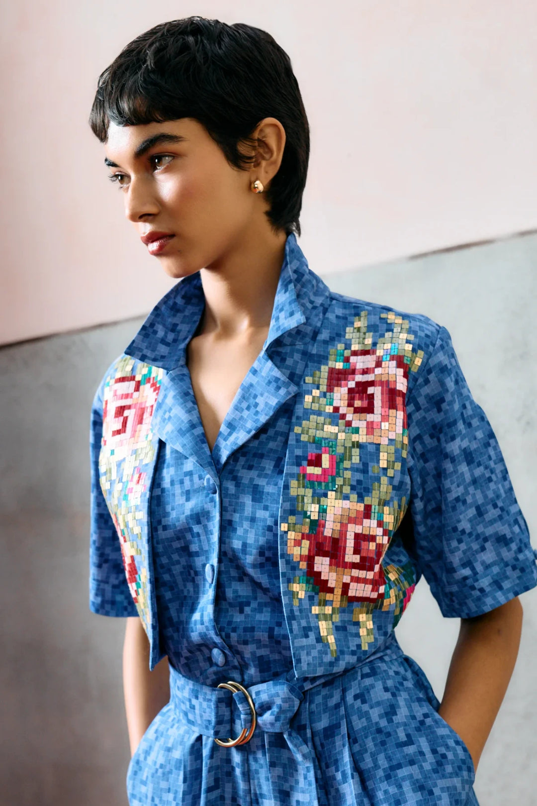 Milos Jumpsuit Blue