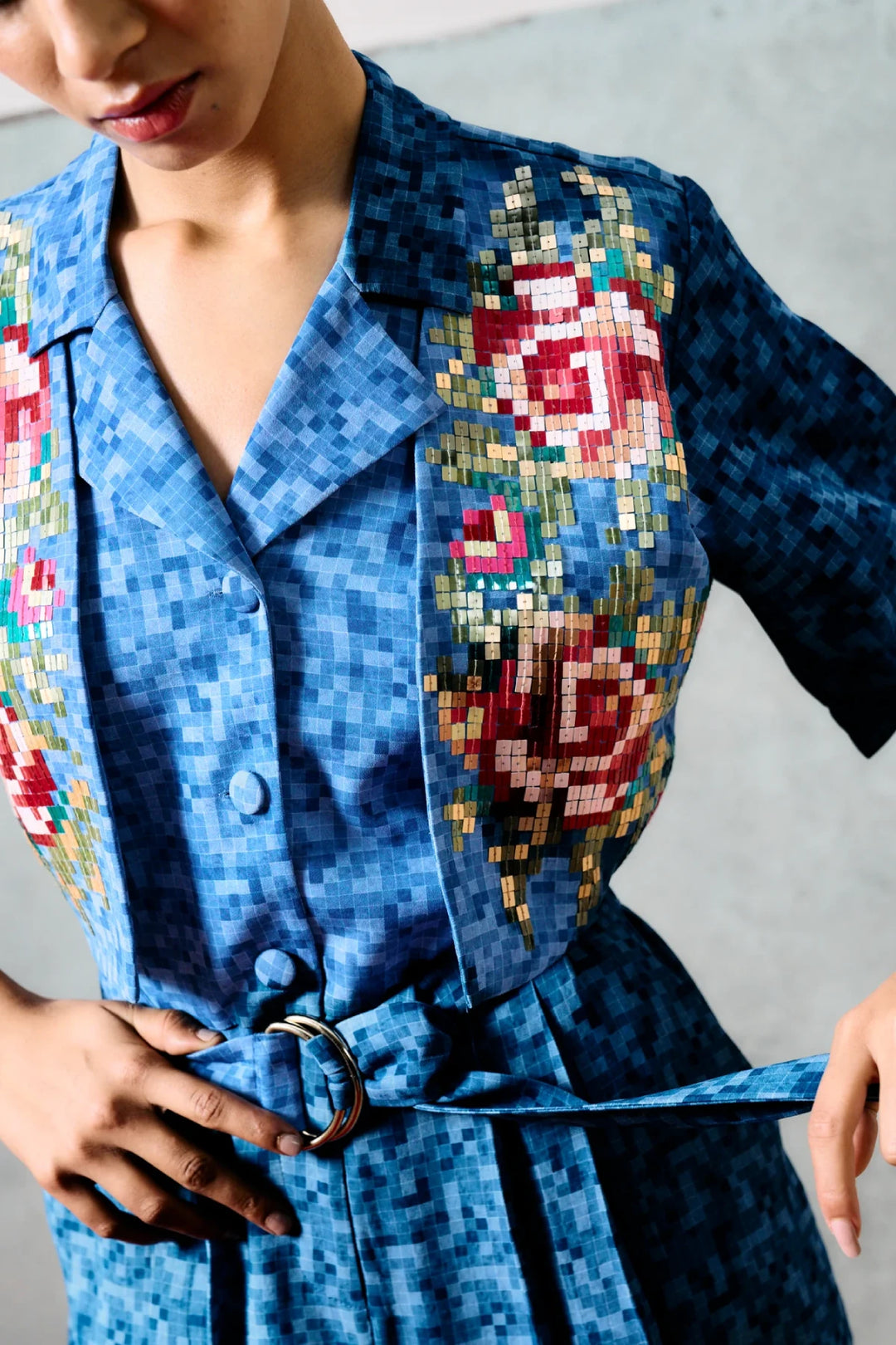 Milos Jumpsuit Blue