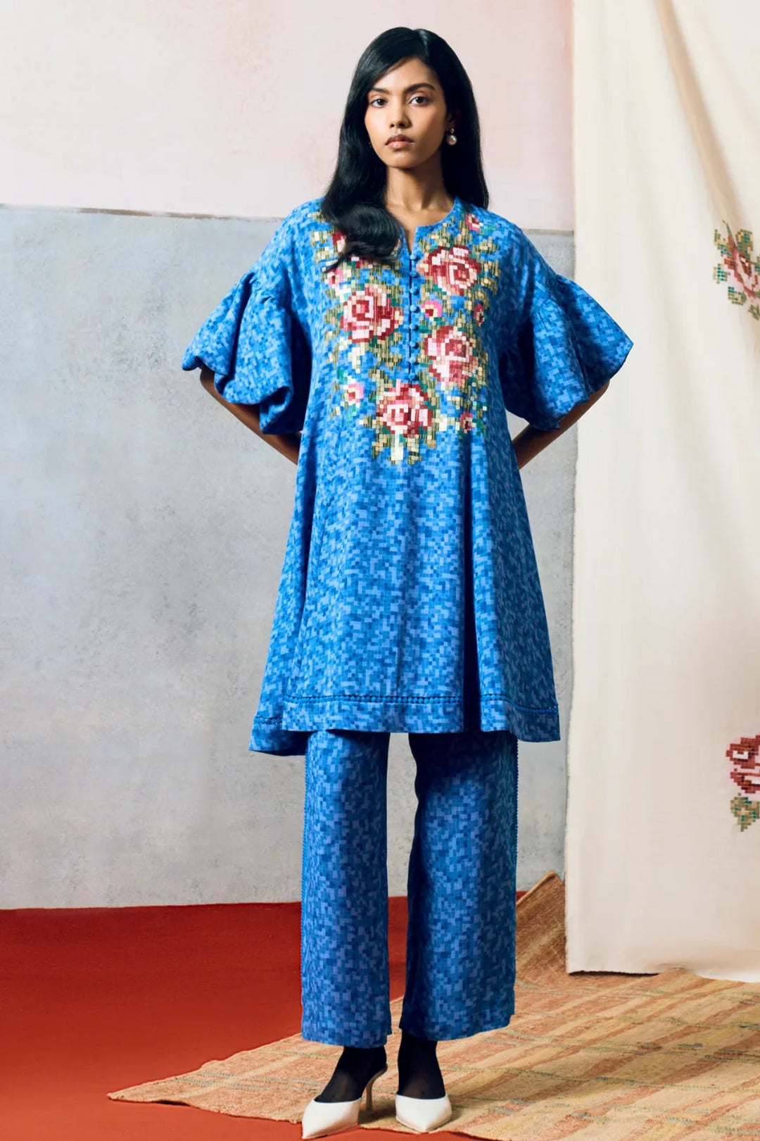 Sicily Dress Blue