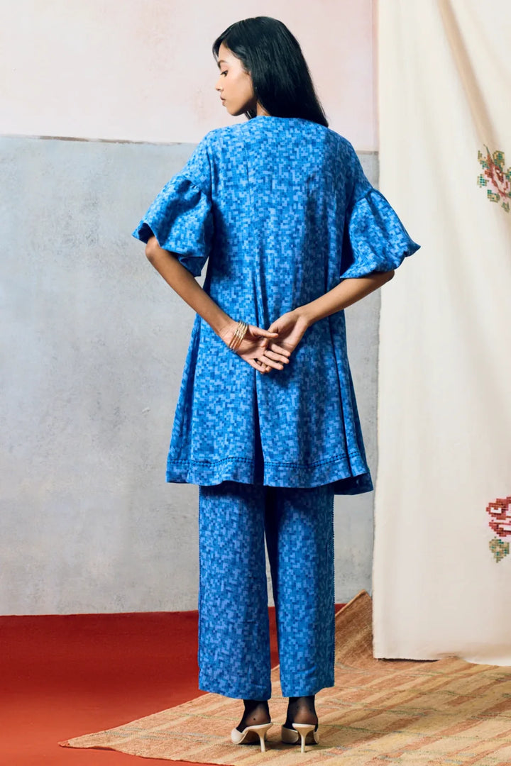 Sicily Dress Blue