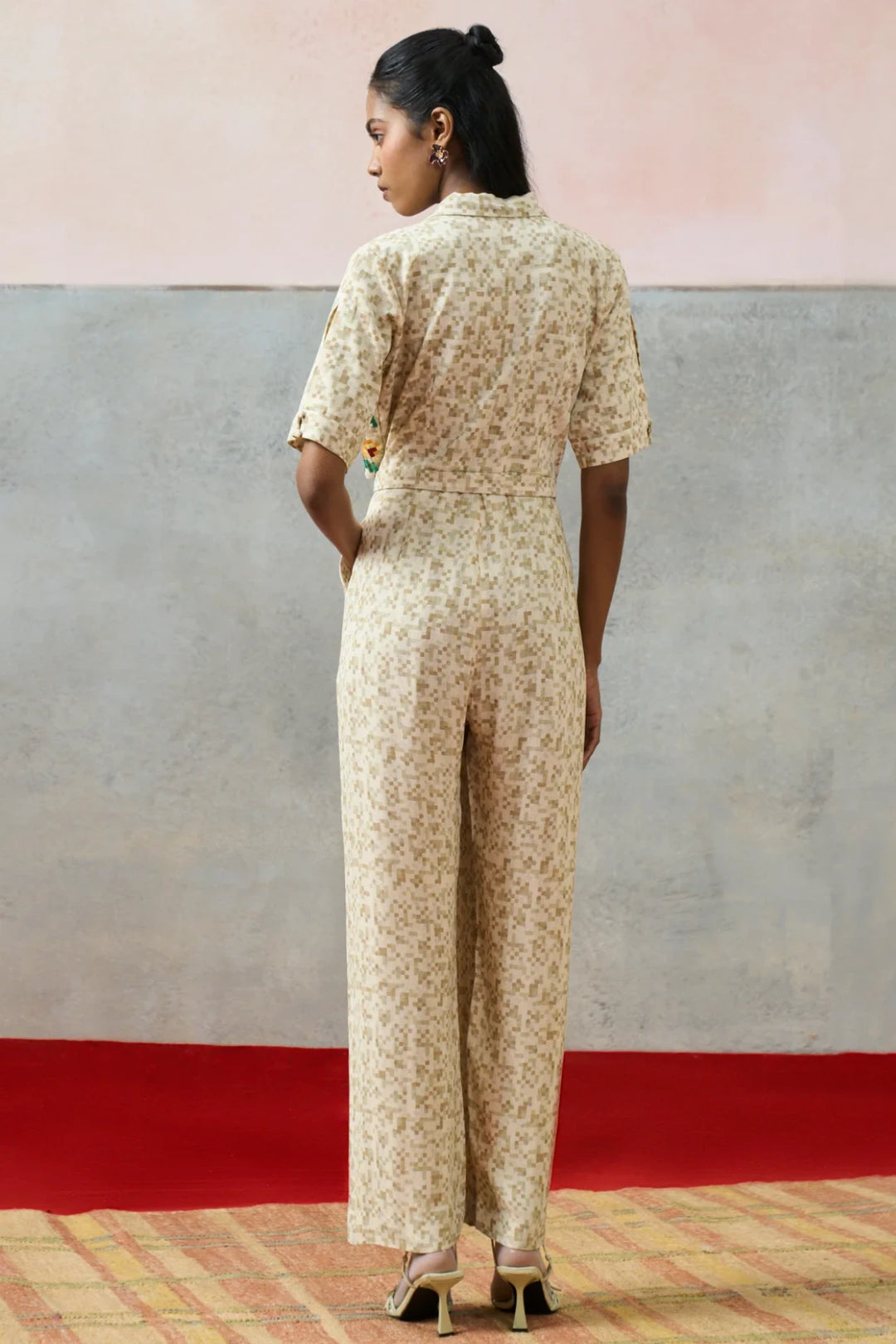 Milos Jumpsuit Beige