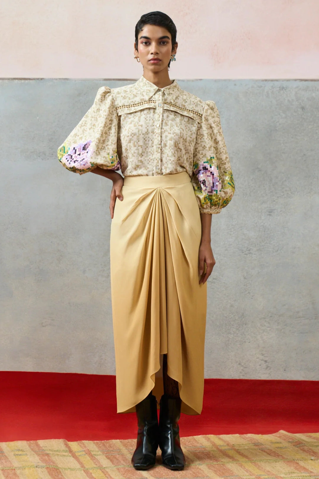 Capri Drape Skirt