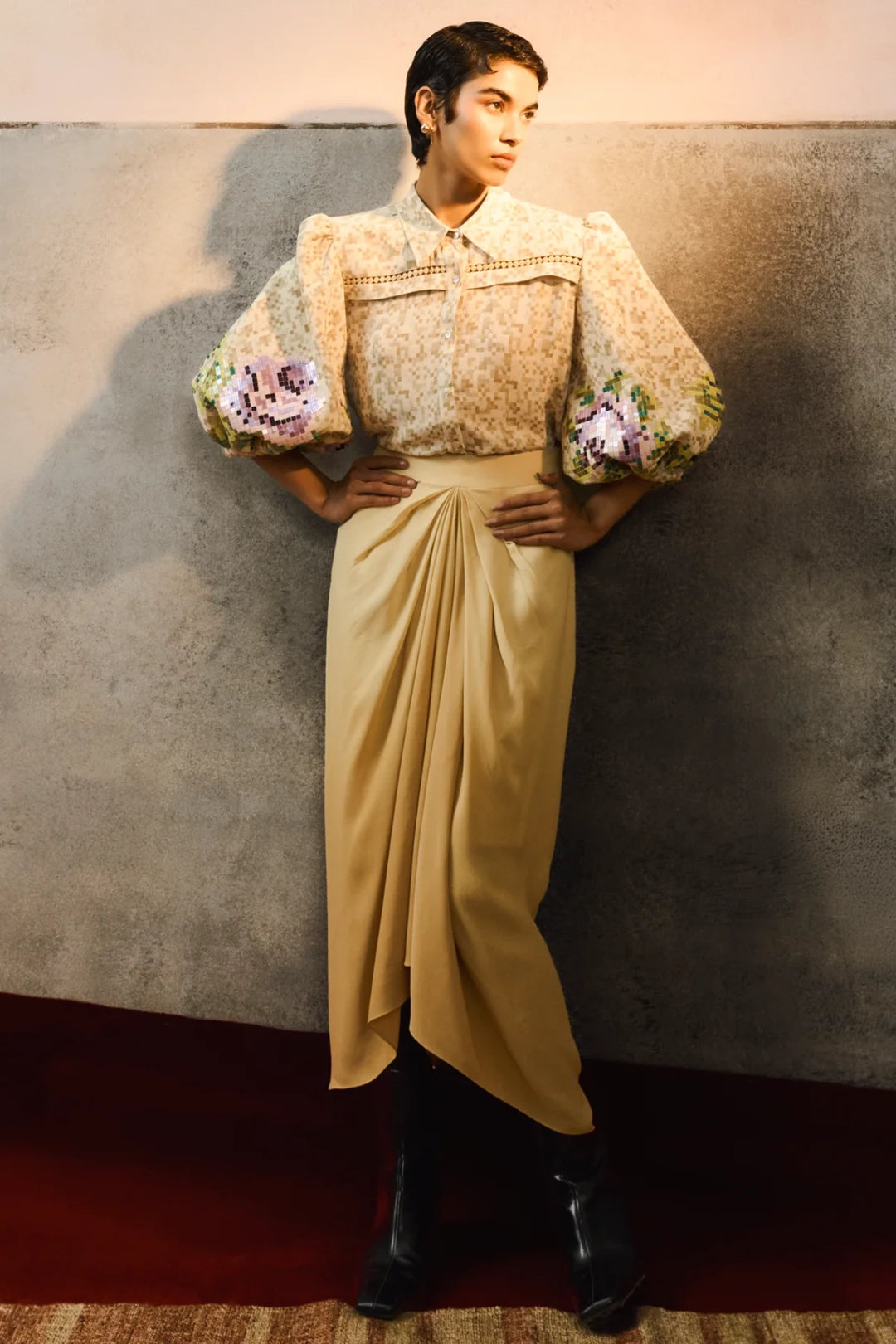 Capri Drape Skirt