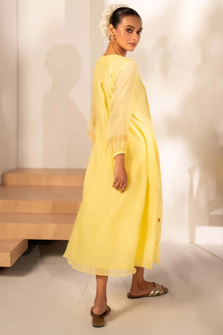 Zoya Mul Chanderi Tunic Set