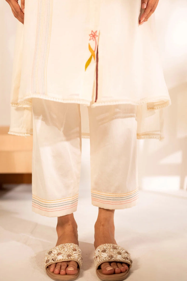 Ziva Mul Chanderi Co-ord Set