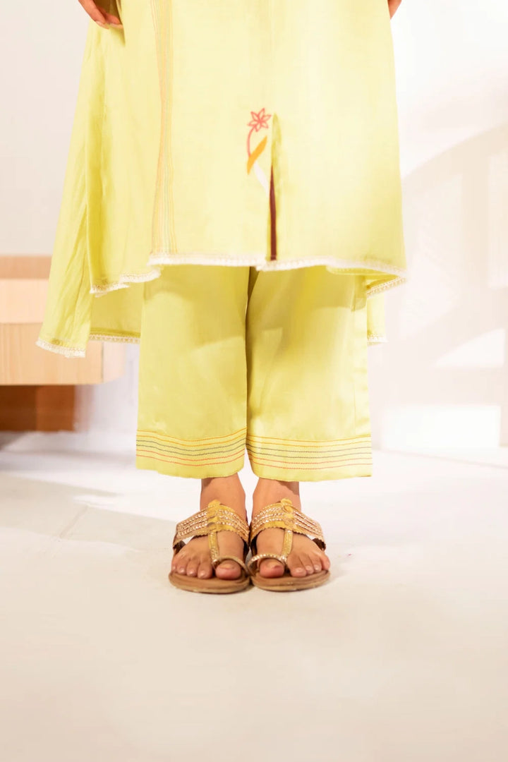 Ziva Mul Chanderi Co-ord Set