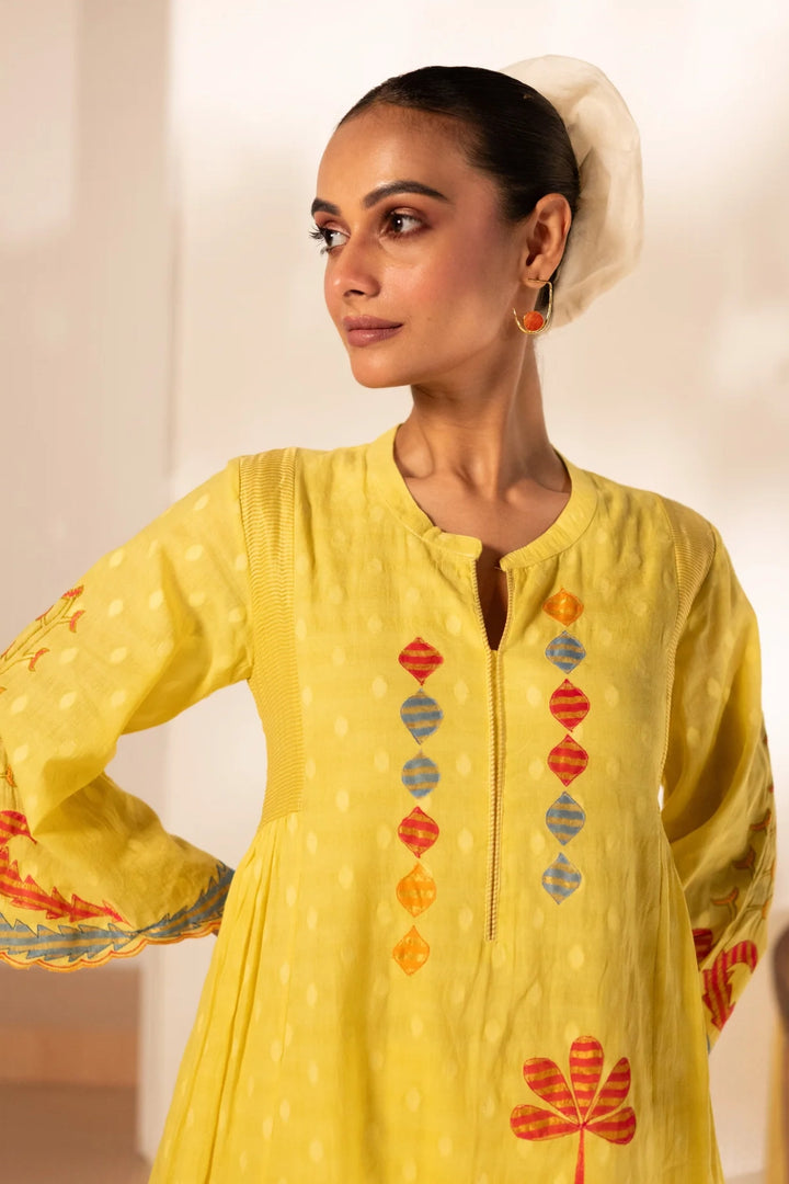 Ziya Pure Cotton Tunic Set