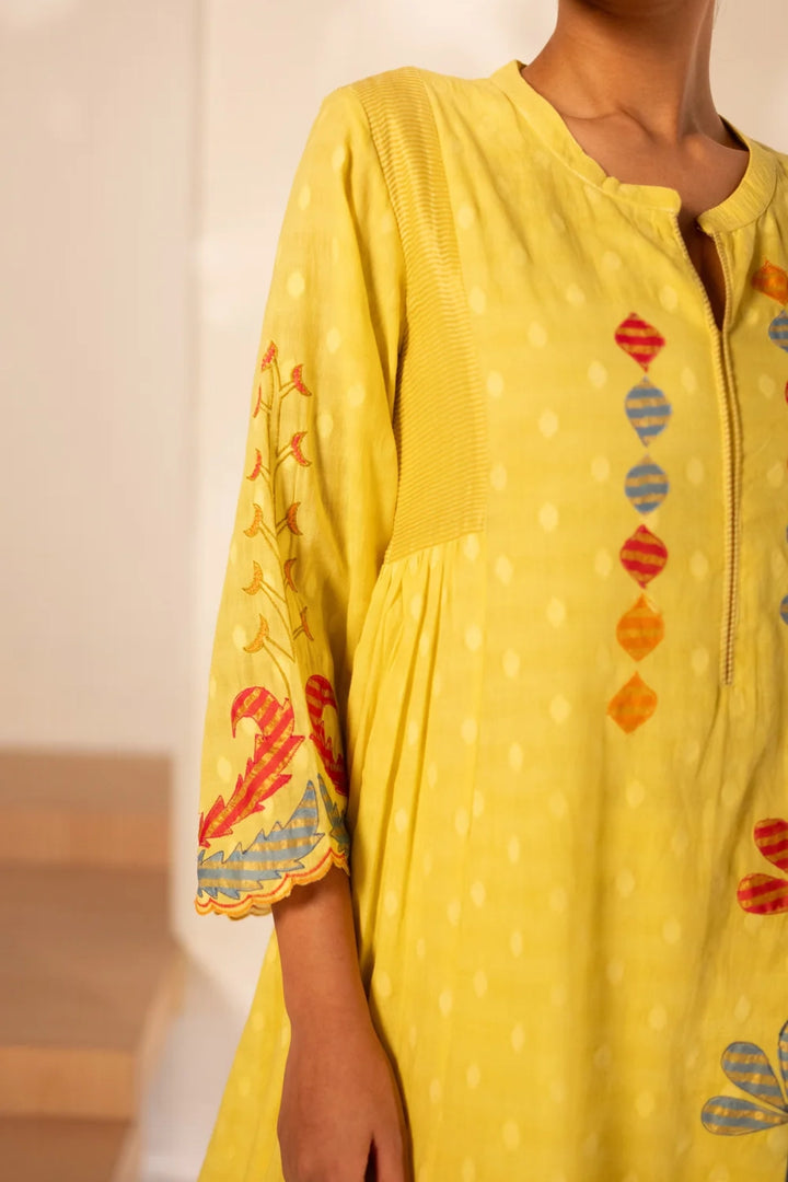Ziya Pure Cotton Tunic Set