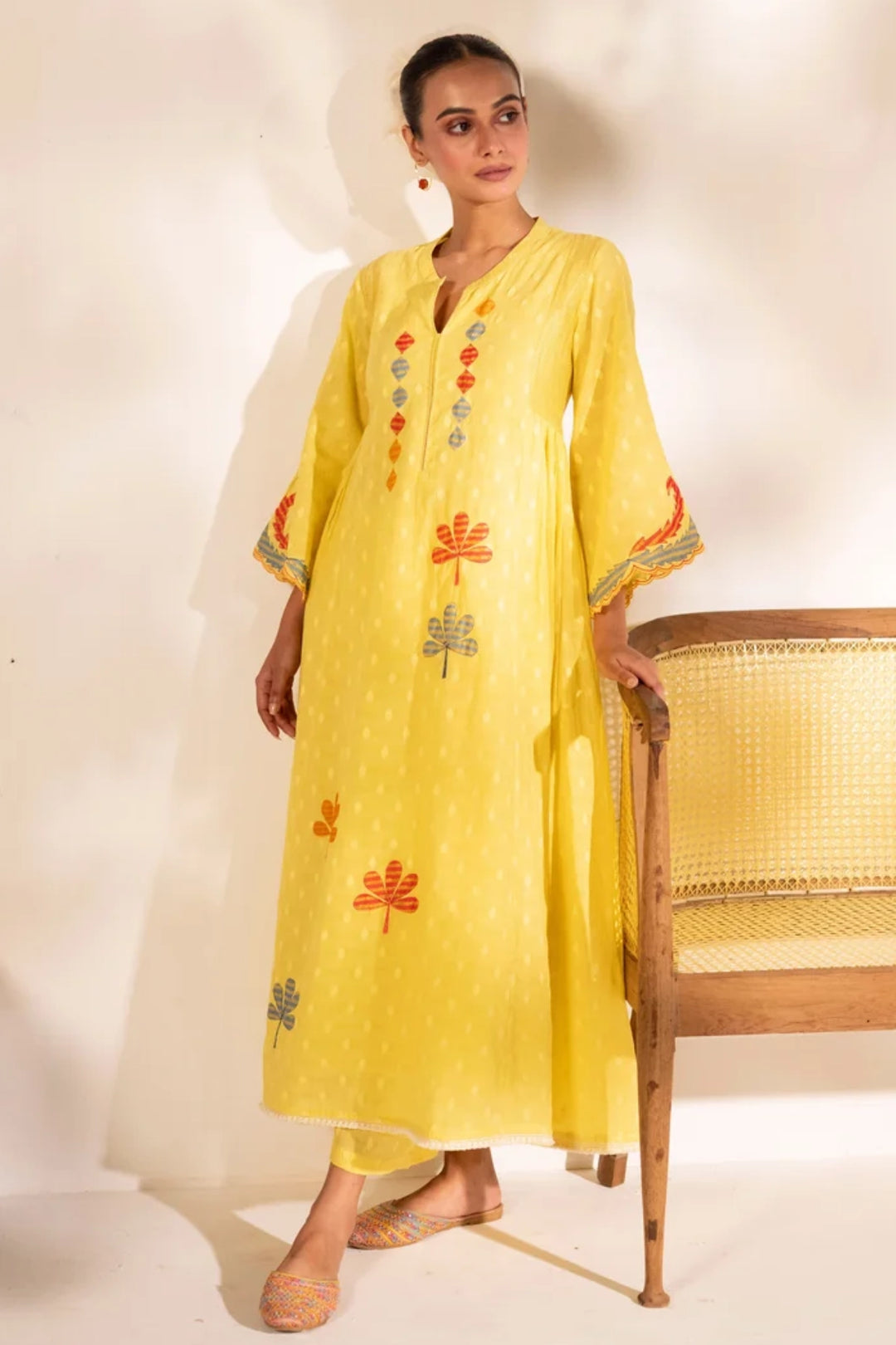 Ziya Pure Cotton Tunic Set