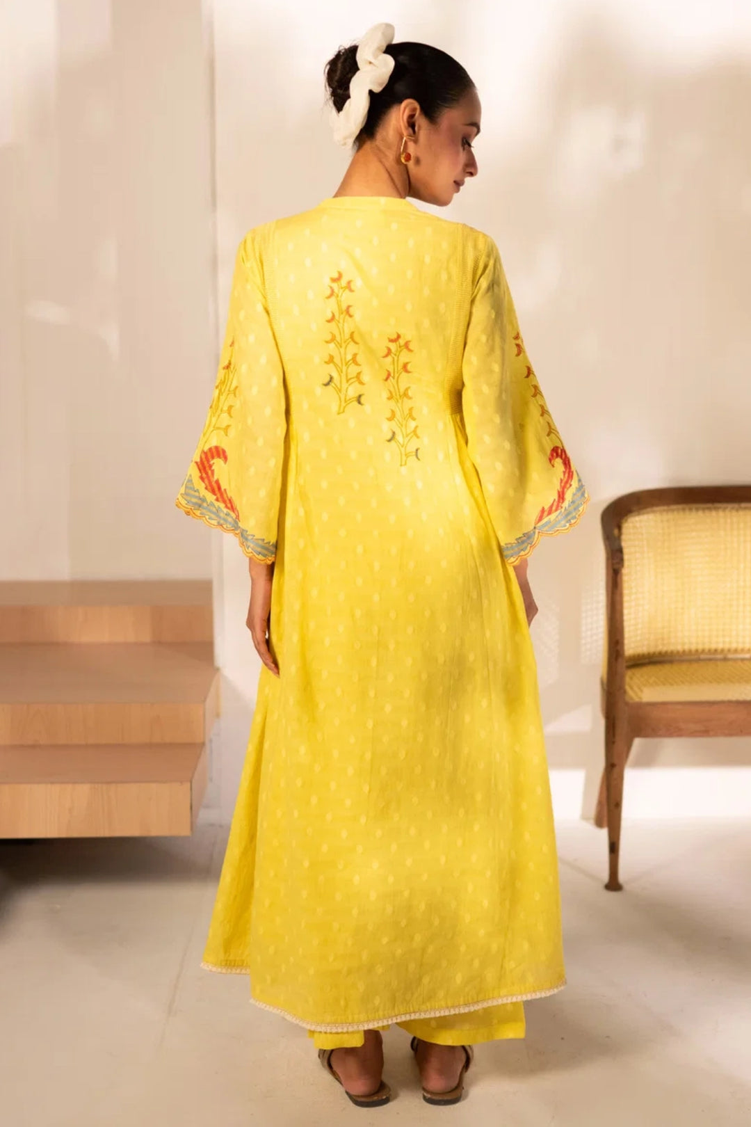 Ziya Pure Cotton Tunic Set
