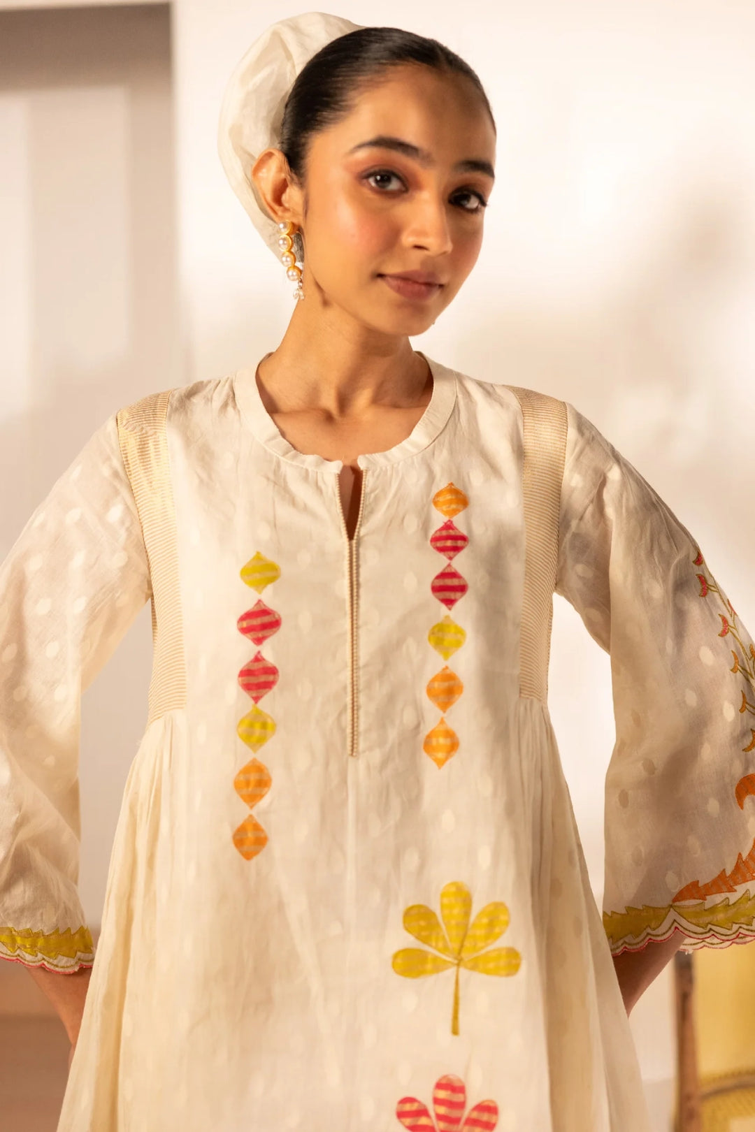 Ziya Pure Cotton Tunic Set