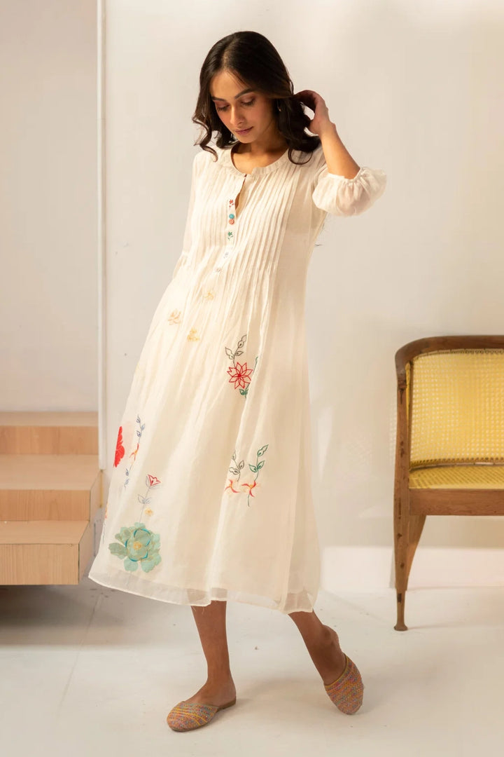 Zeba Mul Chanderi Tunic