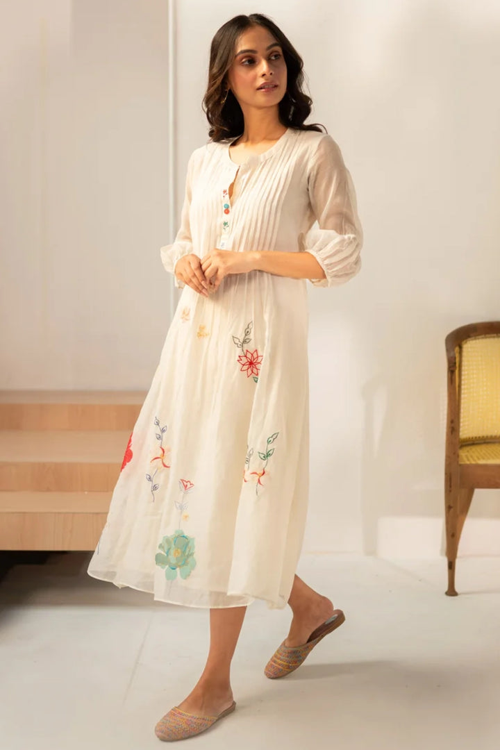 Zeba Mul Chanderi Tunic