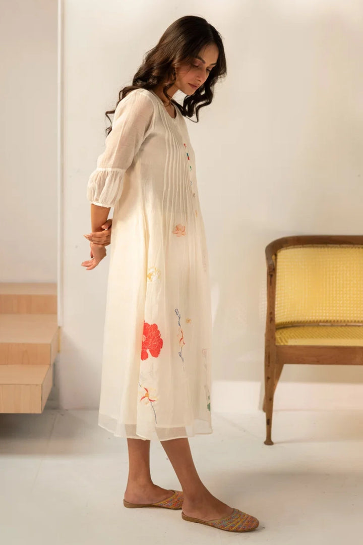 Zeba Mul Chanderi Tunic