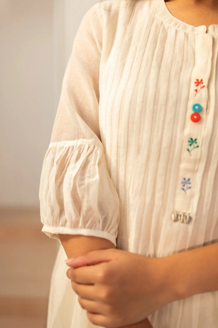Zeba Mul Chanderi Tunic