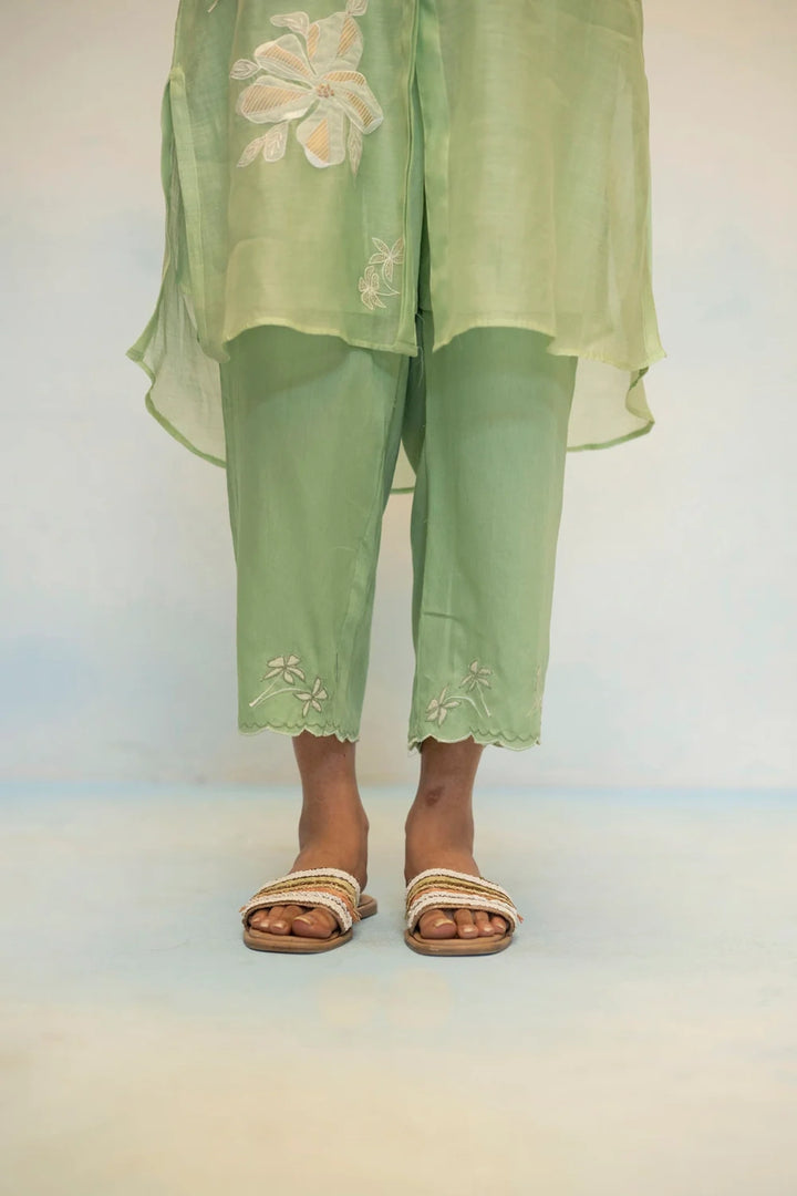 Zara Mul Chanderi Co-ord Set