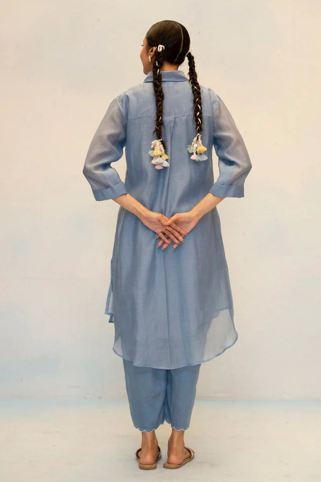 Zara Mul Chanderi Co-ord Set