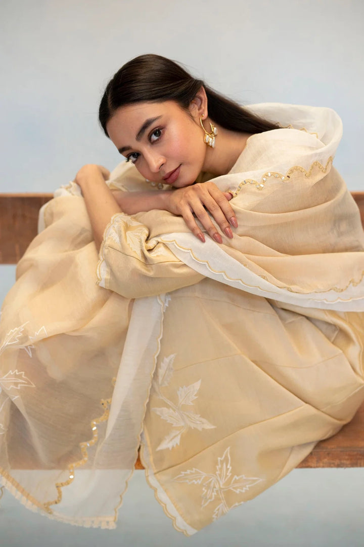 Seher Silk Chanderi Anarkali Set