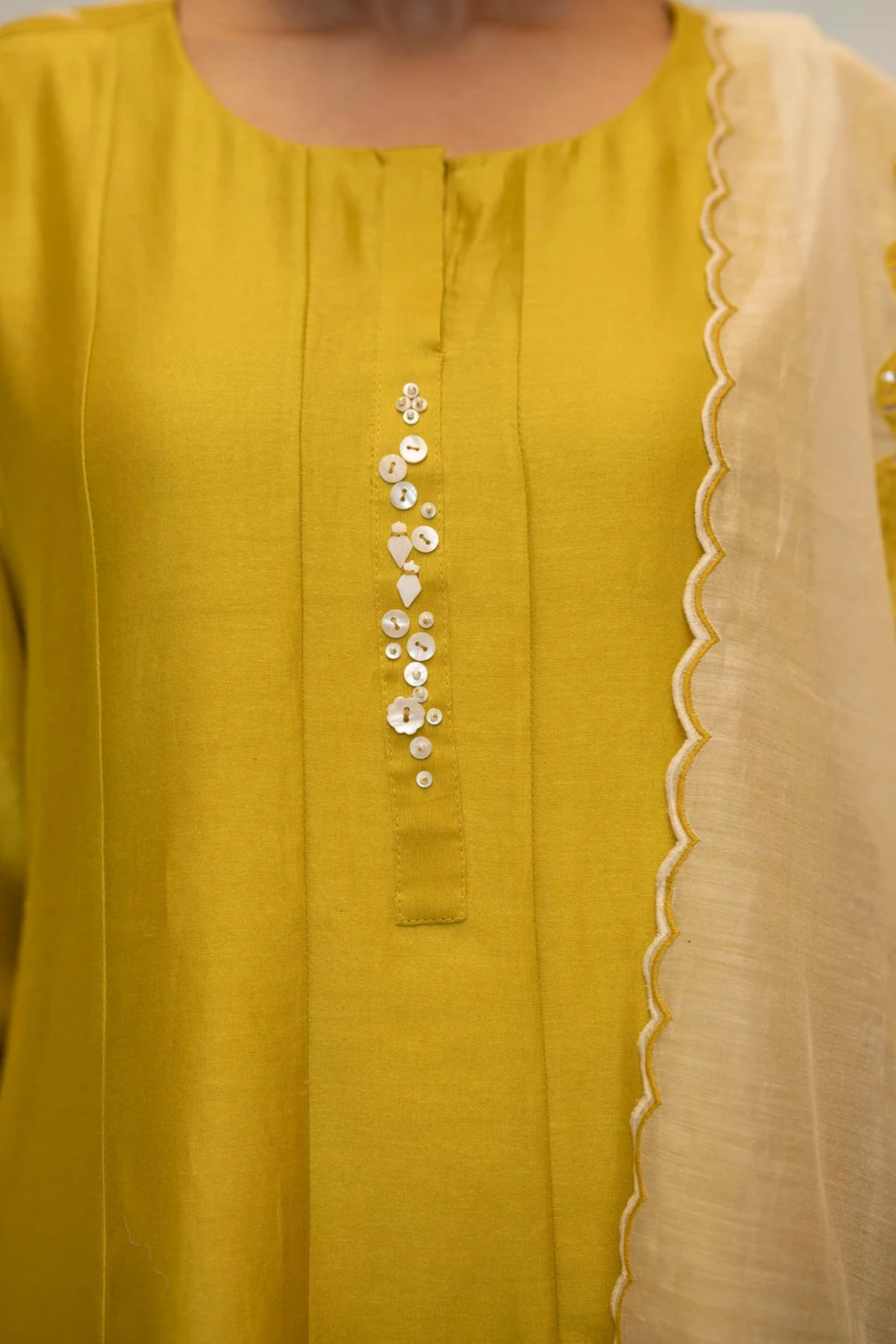 Seher Silk Chanderi Anarkali Set