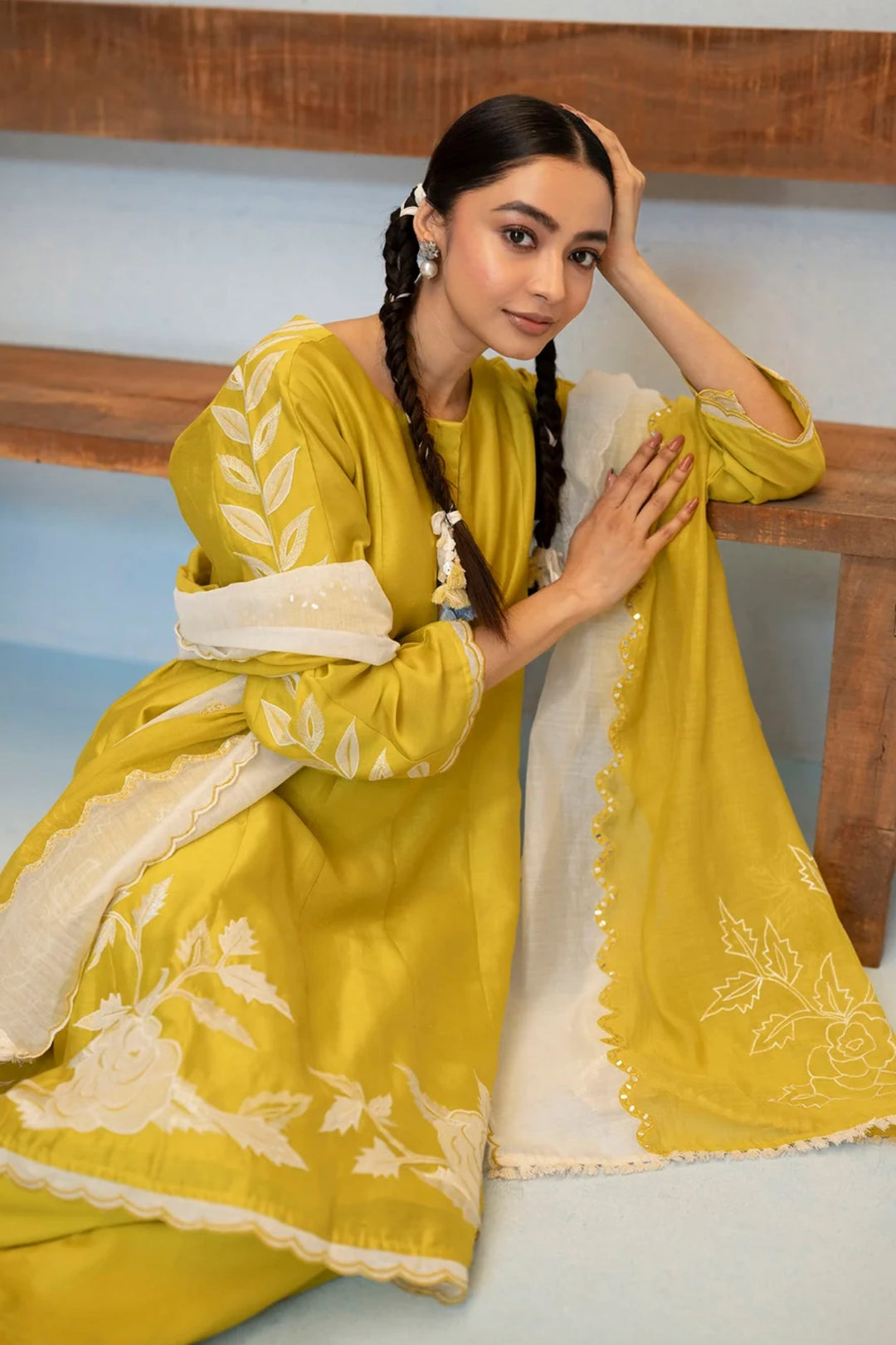 Seher Silk Chanderi Anarkali Set