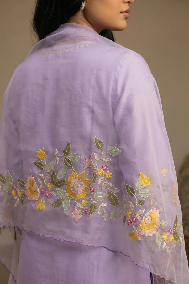 Pari Mul Chanderi Kurta Set