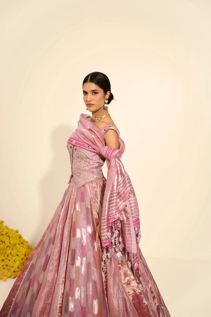 Pastel Pannel Lehenga