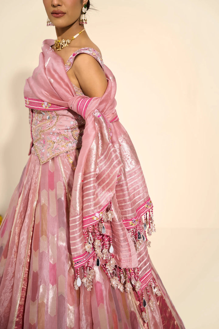 Pastel Pannel Lehenga