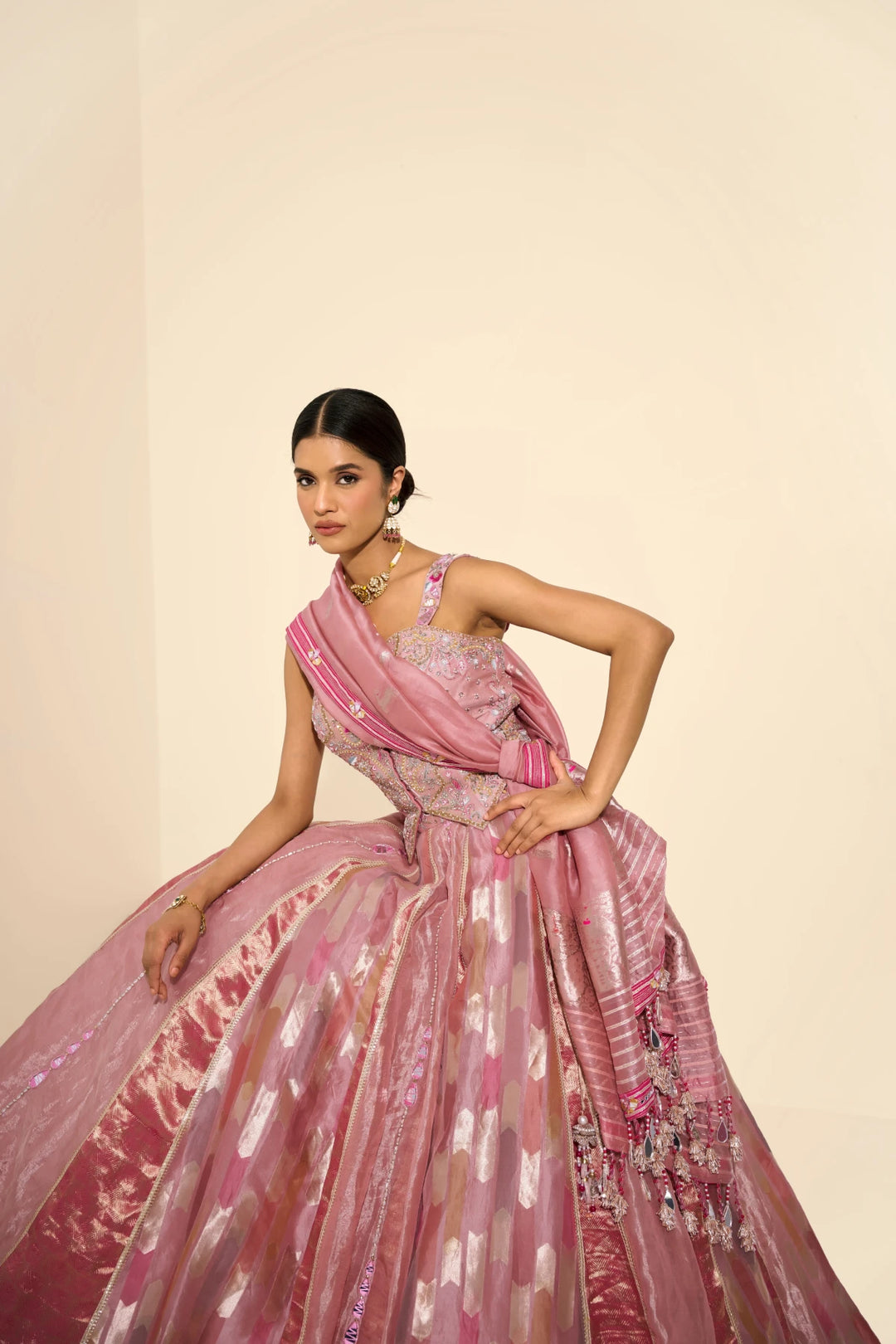 Pastel Pannel Lehenga