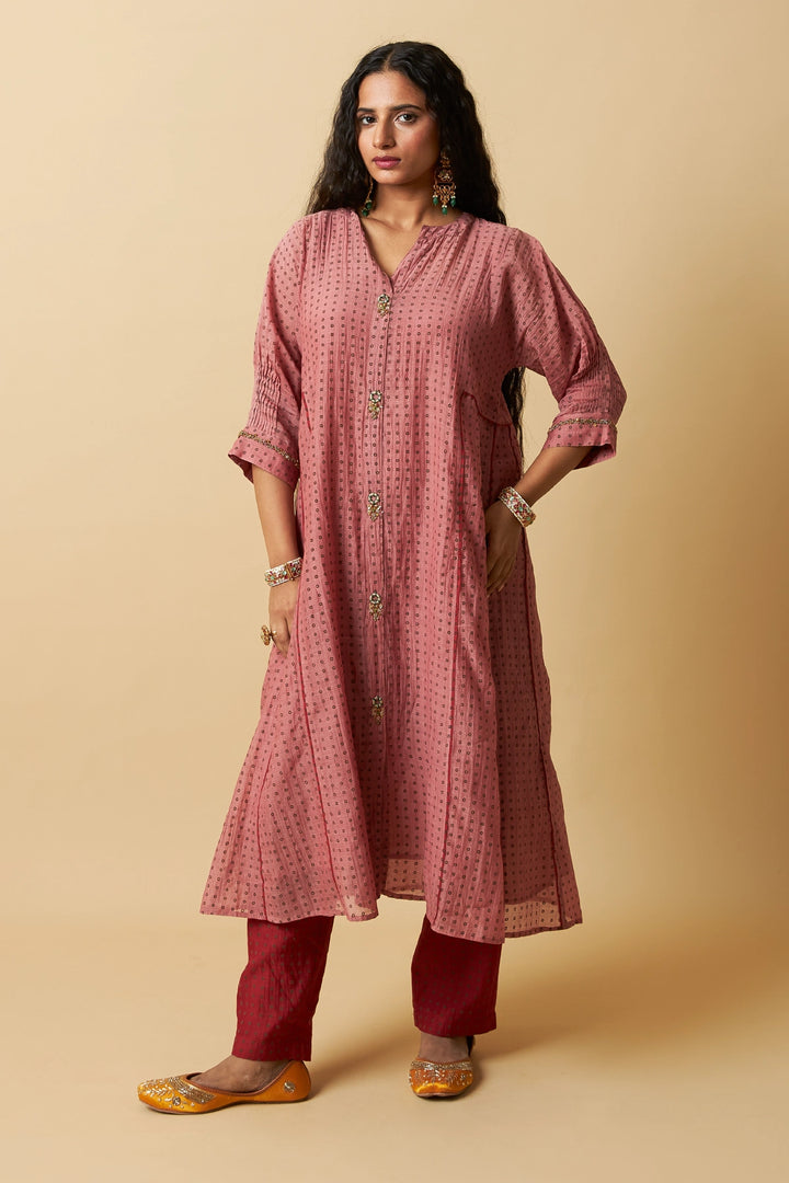 Gulabi Koyal Embroidered Co-ord Set - Set of 2