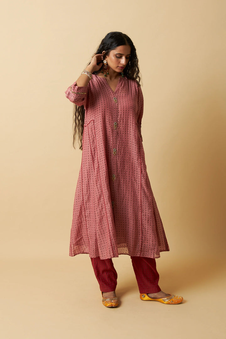 Gulabi Koyal Embroidered Co-ord Set - Set of 2