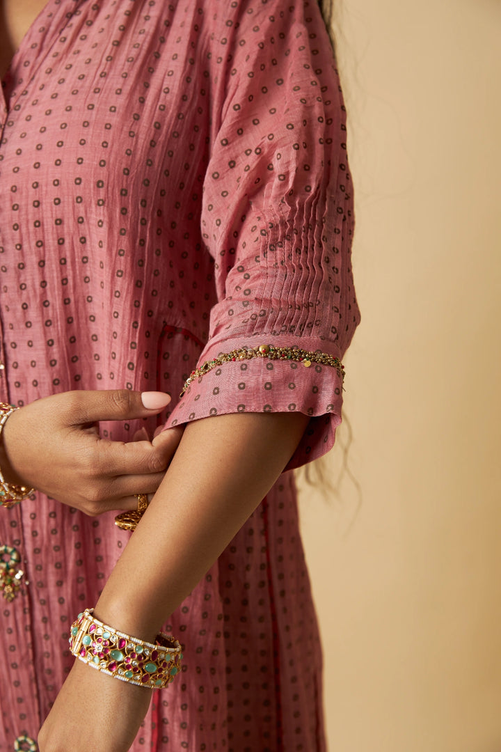 Gulabi Koyal Embroidered Co-ord Set - Set of 2