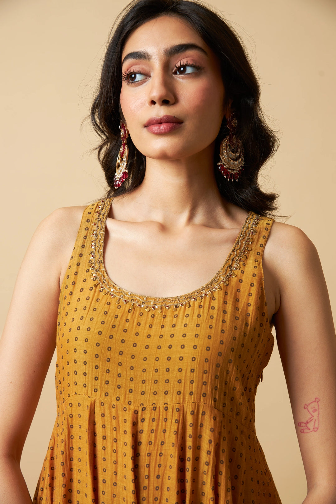 Rangrez Embroidered Kurta Set - Set of 3