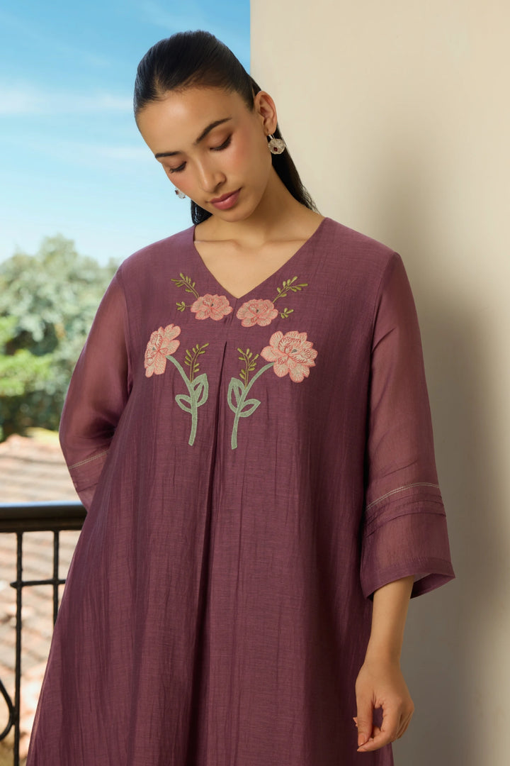 Amethyst Applique Co-ord Set
