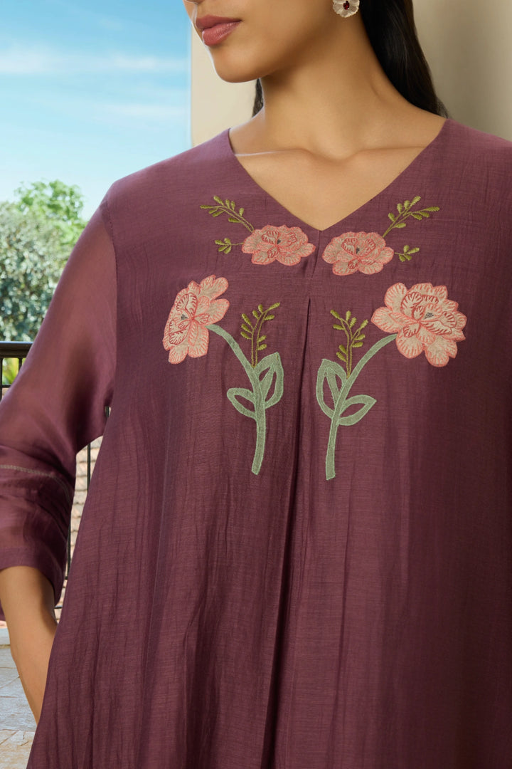 Amethyst Applique Co-ord Set