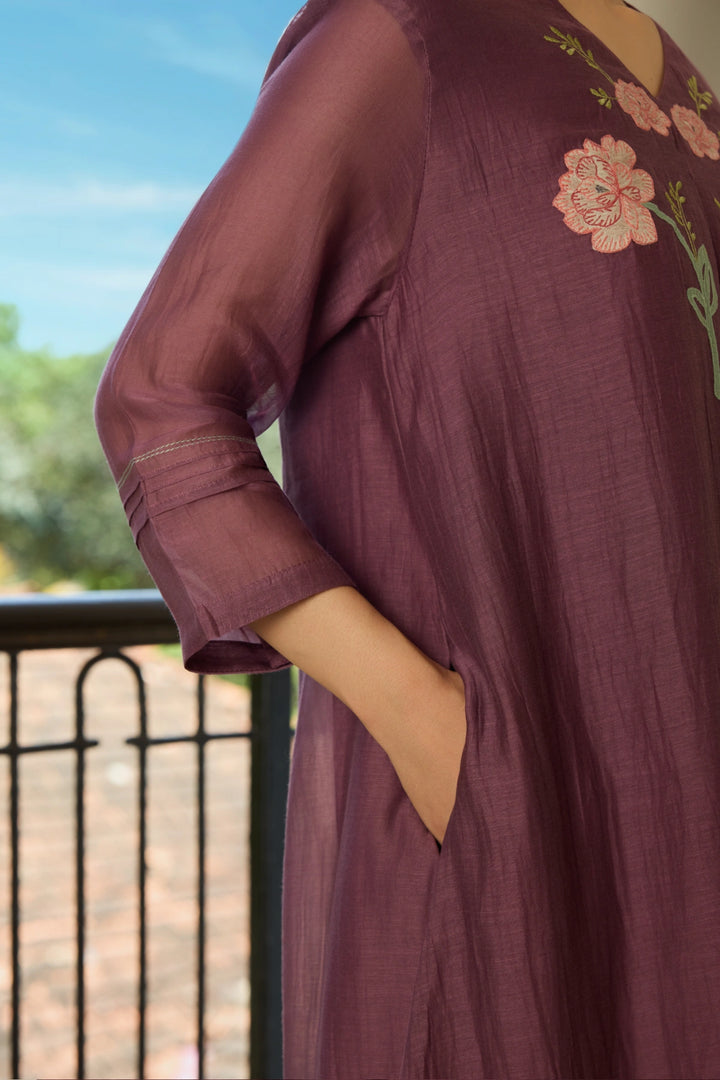 Amethyst Applique Co-ord Set