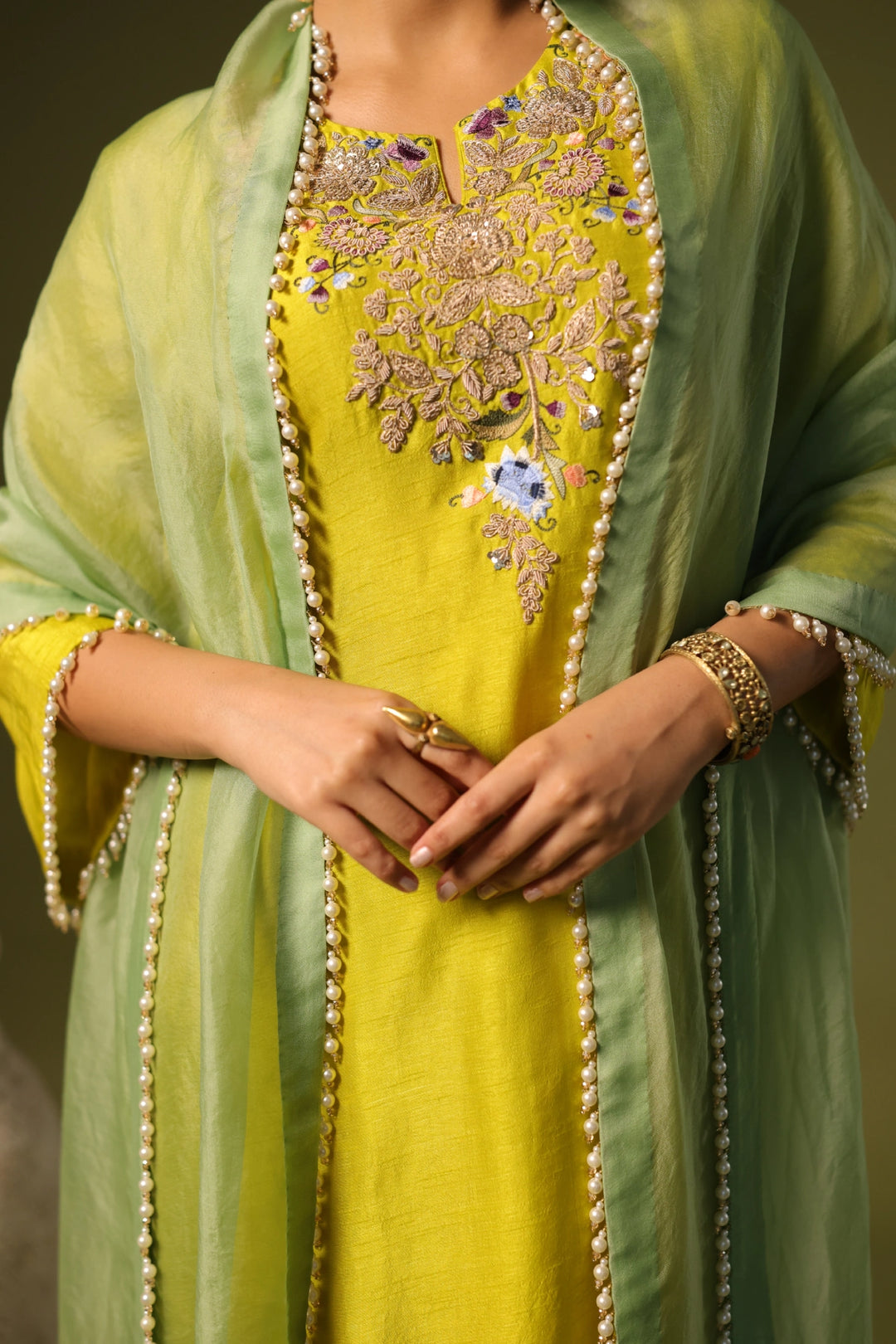 Dahlia Short Kurta Dhoti Set