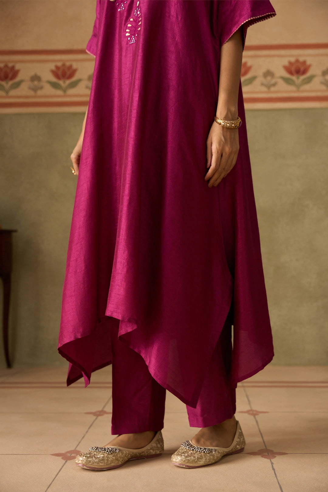 Plum Kaftaan Set