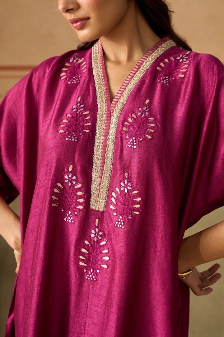 Plum Kaftaan Set