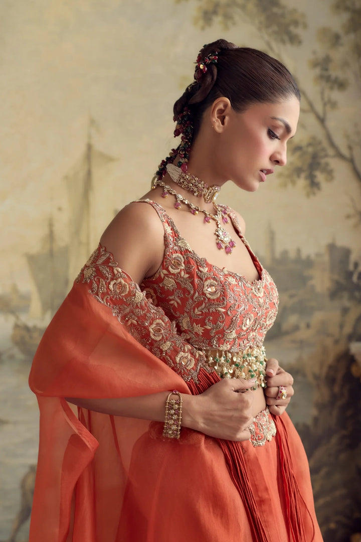 AM Mukesh Skirt Set